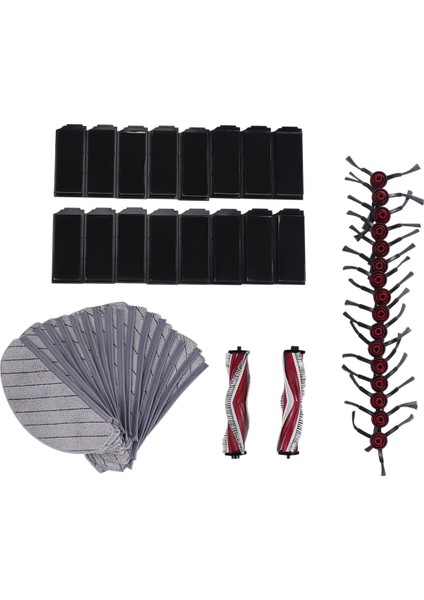 Yeedi Için C12 / C12 Plus / C12 Pro Plus Plus Ana Yan Fırça Hepa Filtre Mop Kumaş Aksesuarları Yedek Parçalar (Yurt Dışından) modelleri