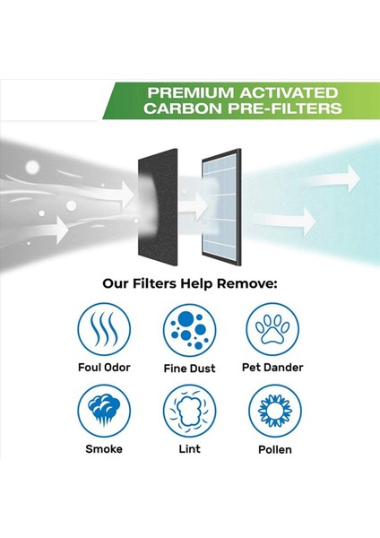 16PCS Premium Karbon Aktif Ön Filtreler Honeywell HPA100 Hava Aramak Için Hava Arabıcı Aksesuarları (Yurt Dışından) indirimleri