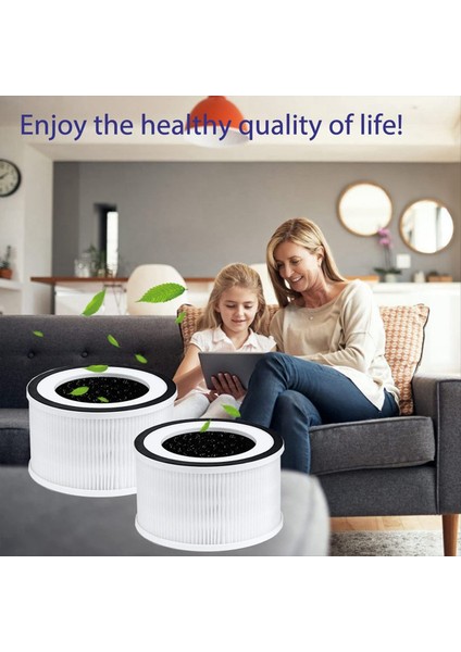 Yedek True Hepa Filtreleri Afloia Filllo/halo/allo Hava Arıtörü 3 Aşamalı Filtrasyon 4 Paket Için Uyumlu (Yurt Dışından) fırsatları