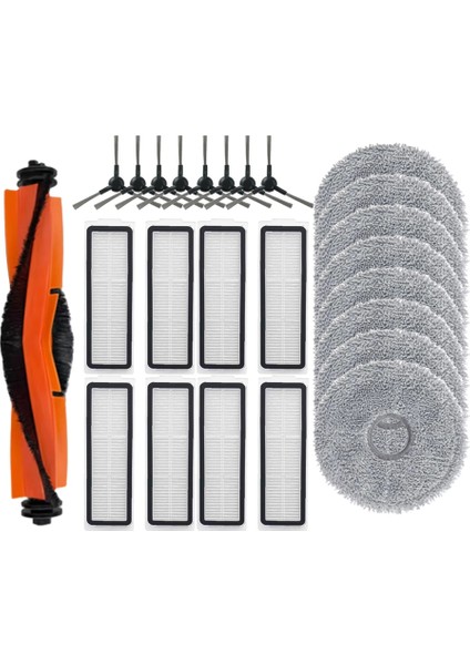 Xiaomi Mijia Için Omni M30 D102 Robot Elektrikli Süpürge Ana Yan Fırça Mop Bez Toz Çanta Aksesuarları Değiştirme (Yurt Dışından)