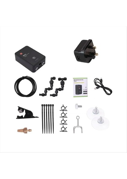 Akıllı Sürüngen Sisleyici Terrariumlar Nemlendirici Zamanlayıcı Otomatik Sis Yağmur Ormanı Sprey Sistem Kiti (Ingiltere Fişi) (Yurt Dışından) fiyatları