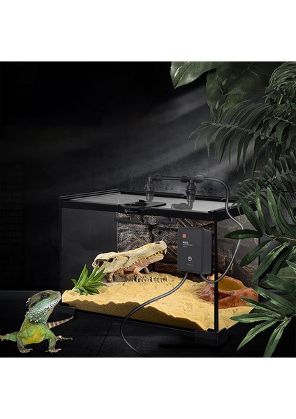 Akıllı Sürüngen Sisleyici Terrariumlar Nemlendirici Zamanlayıcı Otomatik Sis Yağmur Ormanı Sprey Sistem Kiti (Ingiltere Fişi) (Yurt Dışından) modelleri