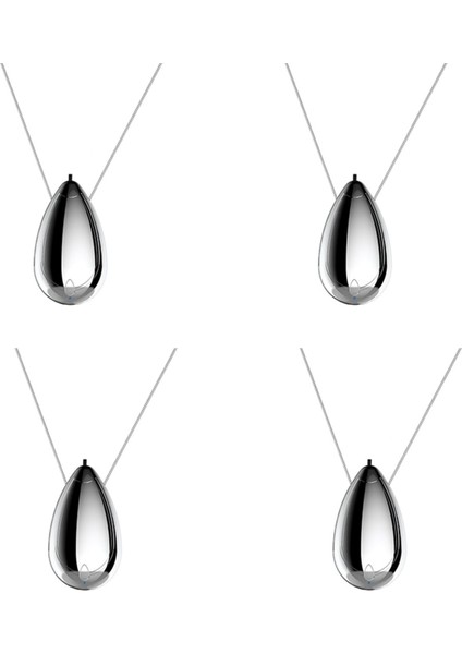 4x Taşınabilir Hava Arıtma Kolye Mini Giyilebilir Hava Freshner Kişisel Asma Ionizer Yetişkinler Için Negatif Iyon (Yurt Dışından)