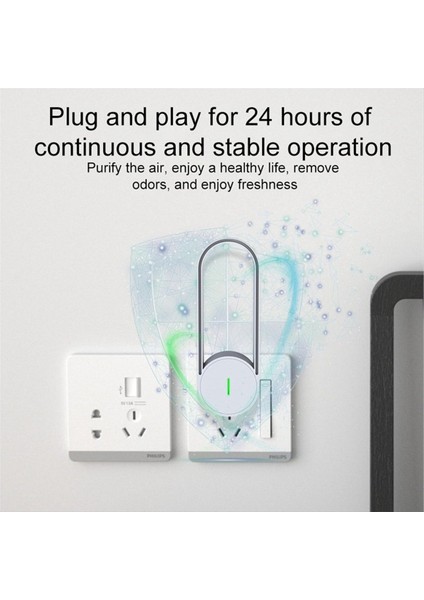 USB Hava Temizleyici Ev ve Yatak Odası Için Hava Temizleyici Sessiz Uyku Modu Hava Temizleyici Polen Parçacıkları Tozu B Toz B (Yurt Dışından) fiyatları