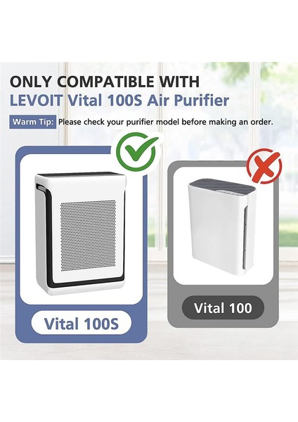 Levoit Için Hepa Filtresi Hayati 100S Hava Arıtma Yüksek Verimli Aktif Karbon Ön Filtre Hayati 100S-RF 1 Paket (Yurt Dışından) fiyatları