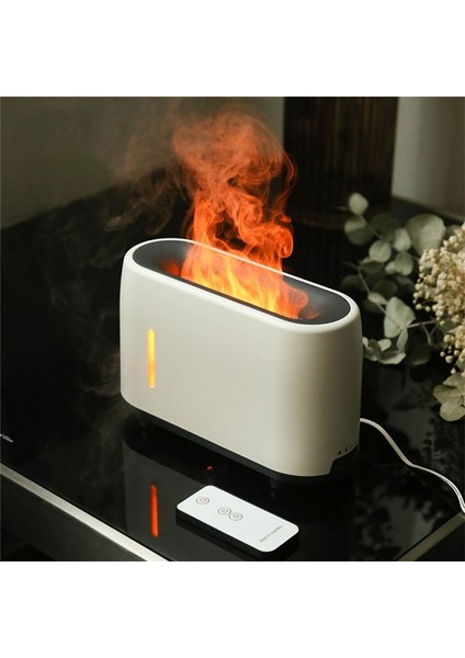 Ev Ofisi Alev Difüzör Hava Nemlendiricisi Masaüstü Aromaterapi Difüzör Ultra Şerif Aromaterapi Hava Difüzör (Ingiltere Fişi) (Yurt Dışından) indirimleri