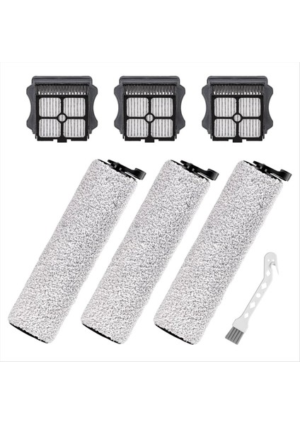 Tineco Için Yedek Fırça Silindirleri ve Filtreler Kiti ve Ifloor Bir S3 Kordonsuz Islak Kuru Elektrikli Süpürge (Yurt Dışından)