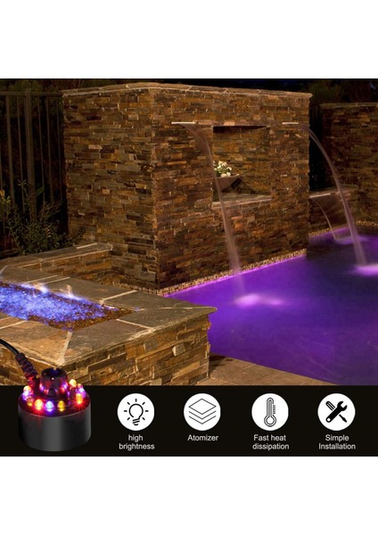 10X Sis Yapıcı Kapalı Çeşme Mister Sisler Küçük Gölet Sis Makinesi Atomizizer Cadılar Bayramı Için Hava Nemlendiricisi Noel (Yurt Dışından) indirimleri