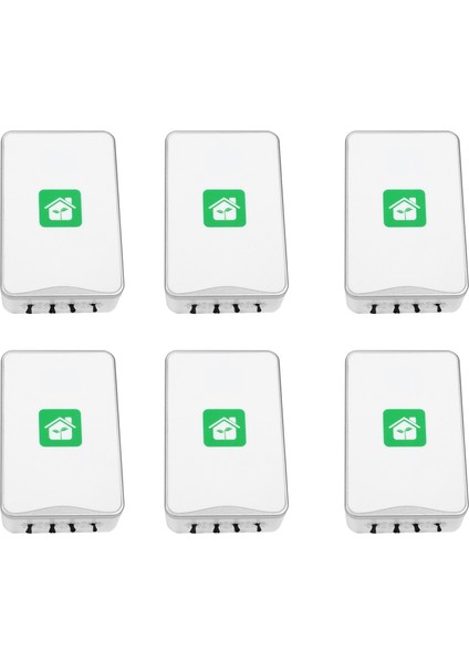 6x Diken Hava Temizleyici Negatif Iyon Jeneratörü Filtresiz Iyonlaştırıcı Temizleyici Temiz Alerjenler Kirleticiler Kalıp Us Fişi (Yurt Dışından)