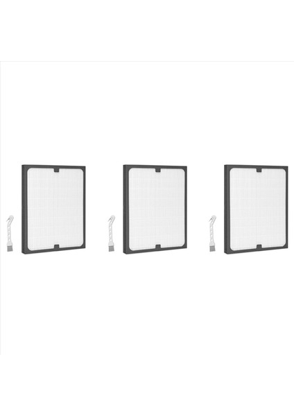 Blueair 200/300 Serisi Parçacık Filtre Modelleri Için 3x Değiştirilmiş Hepa Filtresi 201 203 203 Slim 205 210B 215B 250E 270E (Yurt Dışından)