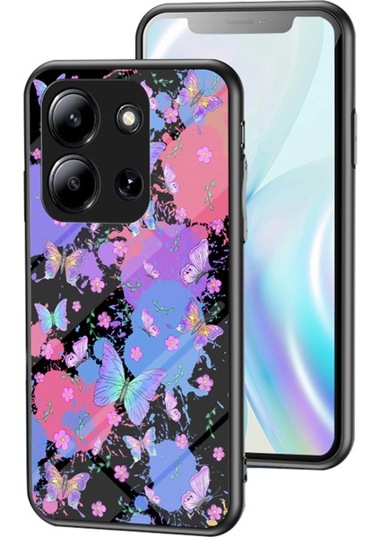 Xiaomi Redmi 15C Desenli Tpu + Temperli Cam Koruyucu Telefon Kılıfı (Yurt Dışından)