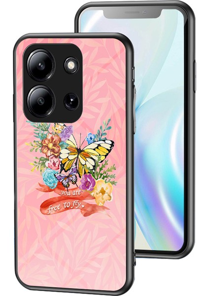 Xiaomi Redmi 15C Desenli Tpu + Temperli Cam Koruyucu Telefon Kılıfı (Yurt Dışından)