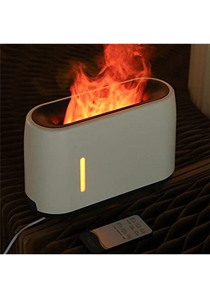 Ev Ofisi Alev Difüzör Hava Nemlendiricisi Masaüstü Aromaterapi Difüzör Ultra Şerif Aromaterapi Hava Difüzör (Abd Fişi) (Yurt Dışından) modelleri