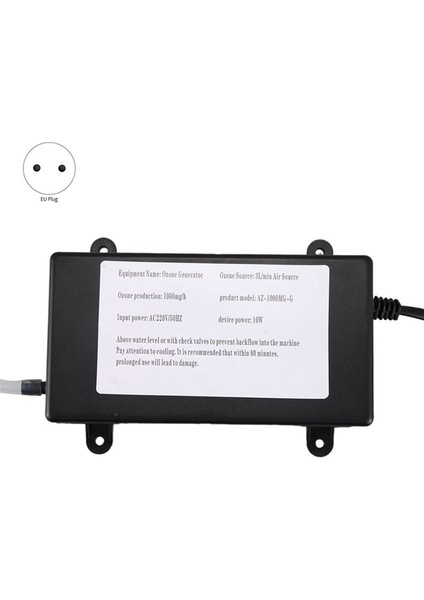 2 Adet Ozon Jeneratörü 1000MG Ozonizer Su Hava Temizleyici Temizleyici Meyve Sebze Balık Tankı Ab Tıkacı (Yurt Dışından) modelleri