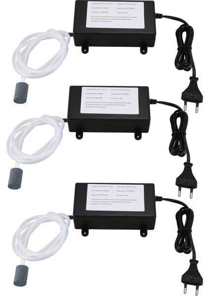 3x Ozon Jeneratör 1000MG Ozonizer Su Hava Temizleyici Temizleyici Meyve Sebze Balık Tankı Ab Fiş (Yurt Dışından)