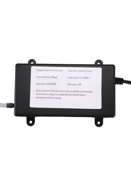 3x Ozon Jeneratör 1000MG Ozonizer Su Hava Temizleyici Temizleyici Meyve Sebze Balık Tankı Ab Fiş (Yurt Dışından) fırsatları
