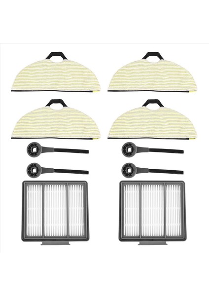 Yedek Parça Kiti Yan Fırçalar Filtreler Köpekbalığı Için Paspas Padleri Temizlik RV2001WD AV2001WD Robot Vakum Aksesuarları (Yurt Dışından) modelleri