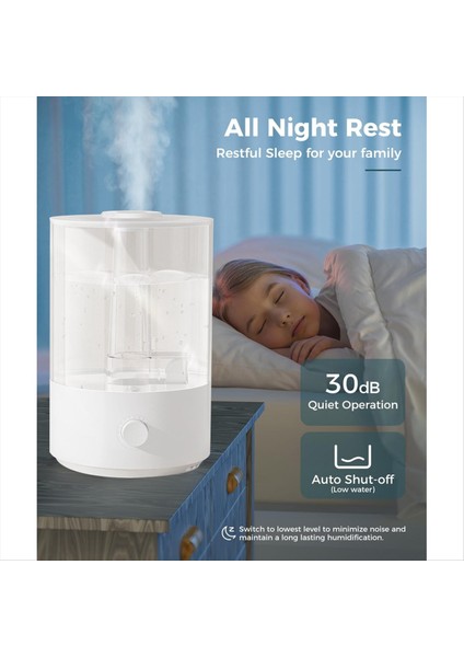 7 8l Yatak Odası Üstü Için Nemlendiriciler Bebek Bitkiler Kreş Oda Için Nemlendiriciler Için Serin Sis Ultrasonik Nemlendiriciler (Yurt Dışından) fiyatları