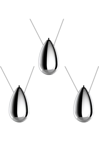 3x Moda Kişisel Giyilebilir Mini Mini Taşınabilir Şarj Edilebilir Negatif Iyon Asma Boyun Hava Arıtma (Yurt Dışından)