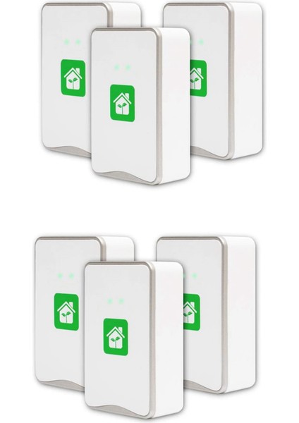 Negatif Iyon Jeneratörü En Yüksek Çıkışlı Takılabilir Hava Temizleyici - 32 Milyona Kadar Negatif Iyon/sn 6 Paket Abd Fişi (Yurt Dışından)