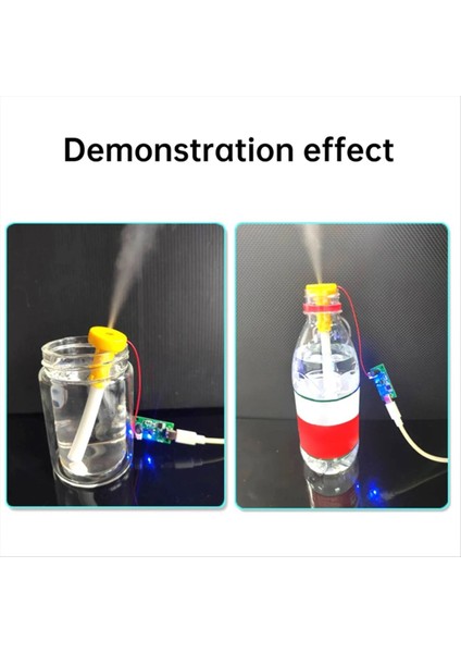 DC5V Tek Değişken Olmayan Atomizasyon Nemlendirme Modülü Dıy Ultrasonik Atomizizer Tip-C Mini Nemlendirici Devre Kartı (Yurt Dışından) fırsatları