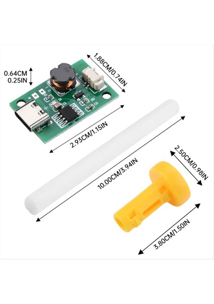 DC5V Tek Değişken Olmayan Atomizasyon Nemlendirme Modülü Dıy Ultrasonik Atomizizer Tip-C Mini Nemlendirici Devre Kartı (Yurt Dışından) indirimleri
