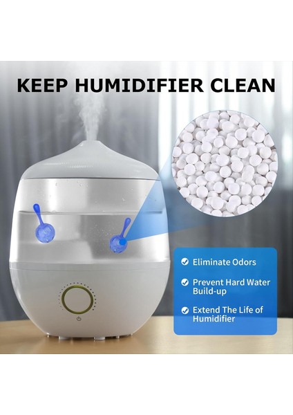 Nemlendirici Temizleyici 16 Adet Demineralizasyon Temizleme Topu Hemerileştiriciler ve Balık Tankları Için Evrensel Nemlendirici Tank Temizleyici (Yurt Dışından) fiyatları