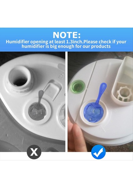 Nemlendirici Temizleyici 16 Adet Demineralizasyon Temizleme Topu Hemerileştiriciler ve Balık Tankları Için Evrensel Nemlendirici Tank Temizleyici (Yurt Dışından) fırsatları