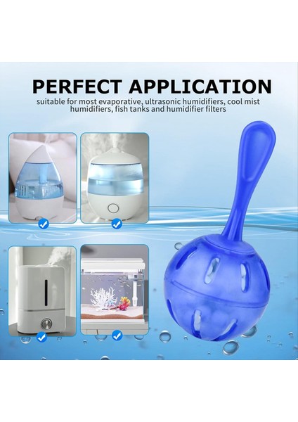 Nemlendirici Temizleyici 16 Adet Demineralizasyon Temizleme Topu Hemerileştiriciler ve Balık Tankları Için Evrensel Nemlendirici Tank Temizleyici (Yurt Dışından) indirimleri