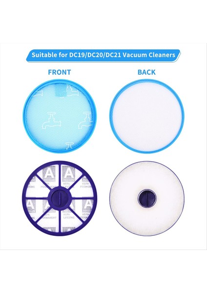 Dyson DC19, DC20, DC21, DC29 Için Hepa Filtre Vakum Süpürge Aksesuarları, Üst ve Alt Motor Için Yedek Filtre (Yurt Dışından) indirimleri
