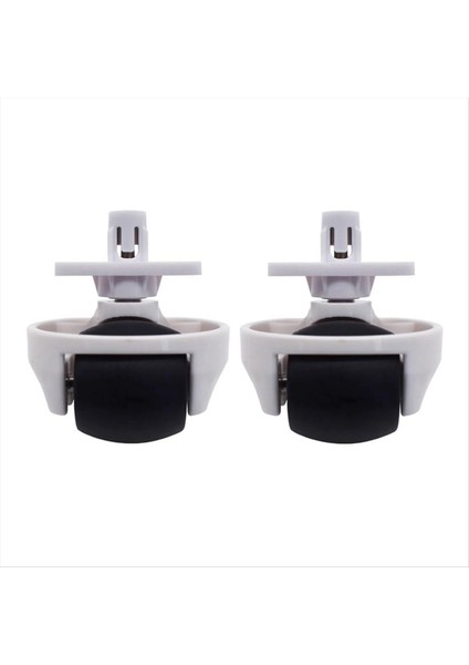 2 Paket Ön Tekerlekler Roborock S4, S65, S65 Pure, S65 Maxv, S55 Max, E4, S7, S70, S75 Vakum (Yurt Dışından)