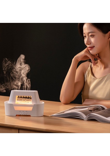 Yağmur Damlası Hava Nemlendiricisi Iletici Yağ Difüzör LED Lamp Uzaktan Kumanda Yağmur Bulutu Aromaterapi Difüzörü 300ML Us Fiş (Yurt Dışından) fırsatları