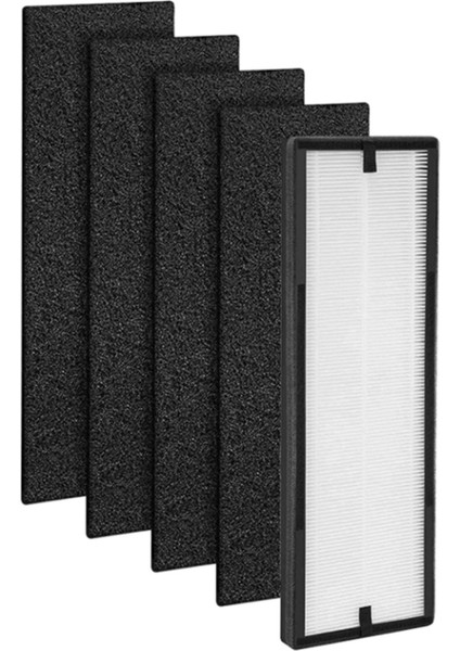 1 Nea-F1 True Hepa Filtreleri Değiştirin + 4 Nea-C1 Aktif Karbon Filtreleri Eureka NEA120 ve Toshiba Smart Wifi CAF-W36USW (Yurt Dışından)