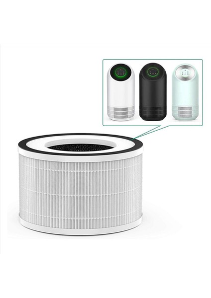 2x Yedek True Hepa Filtresi Afloia Filllo/halo/allo Hava Temizleyicisi Için Uyumlu 3 Aşamalı Filtrasyon Aksesuarları (Yurt Dışından)