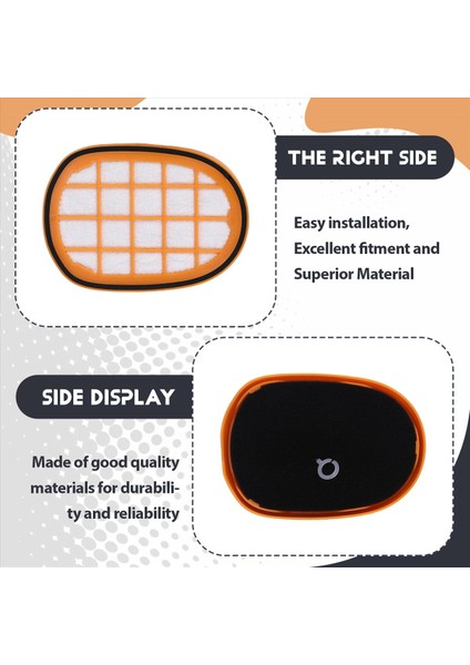 4 Paket FC5005/01 Yedek Filtre Filtre Set Aksesuarları Philips Speedpro Maks Kablosuz Vakum Süpürge FC6802, FC6812 (Yurt Dışından) indirimleri