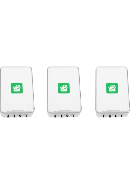 3x Takılabilir Hava Temizleyici Negatif Iyon Jeneratör Filtresiz Iyonlaştırıcı Temizleyici Temiz Alerjenler (Yurt Dışından)