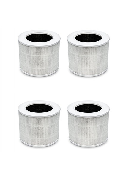 4pcs Levoit Hava Temizleyici Çekirdek Mini Parça Çekirdek Mini-Rf H13 Hepa Filtresi 3in1 Aktif Karbon Filtresi Için 4pcs Yedek Filtresi (Yurt Dışından)