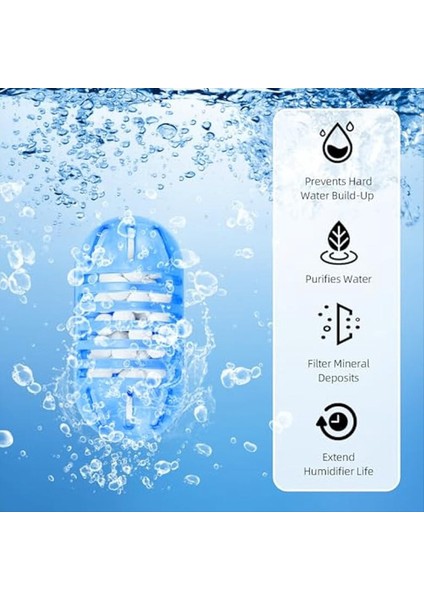 Nemlendirici ve Kalsiyum Filtre Değiştirme Için Ultrasonik Nemlendirici Için 20 Pcs Kartuş Filtresi Filtre Mineral Birikintileri (Yurt Dışından) fiyatları