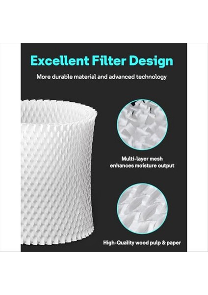 2pcs Gölgelik Başucu ve Kreş Nemlendirici Nemlendirici Filtre Için Nemlendirici Yedek Filtre (Yurt Dışından) fiyatları