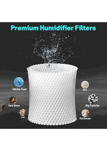 2pcs Gölgelik Başucu ve Kreş Nemlendirici Nemlendirici Filtre Için Nemlendirici Yedek Filtre (Yurt Dışından) modelleri