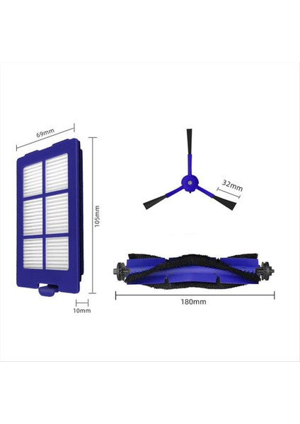 Eufy Robovac X8 Serisi Vakum Süpürge Için Yedek Aksesuarlar (Yurt Dışından) fırsatları