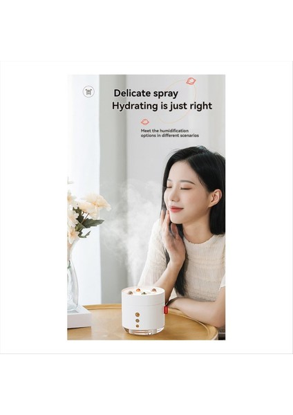 Küçük Nemlendiriciler 800ML Masa Hemerileştiriciler Sessiz Çalışma Gece Işığı Işlevi Yatak Odası Bebekler Odası Ofis Için Iki Mod B Ofis B (Yurt Dışından) indirimleri