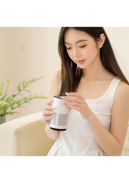 Ev Arıcı Hepa Filtreleri Için Araba Hava Temizleyici Masaüstü Arıtma USB Şarj Edilebilir Taşınabilir Hava Temiz Difüzör Gray (Yurt Dışından) indirimleri