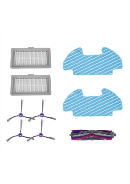 9 Adet / Set Silindir Yan Fırçası Silme Filtresi Samsung Powerbot-E VR05R5050WK Vakum Süpürge Yedek Parçaları (Yurt Dışından) fırsatları