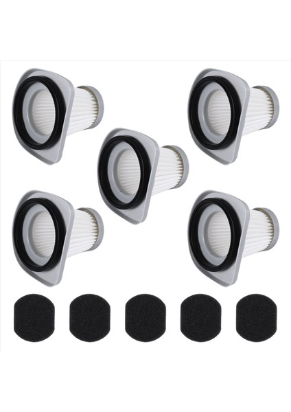 Mıdea El Vakum Süpürge SC861 SC861A Aksesuarları Haıpa Filtresi Hepa Filtresi Için 5pcs/1set (Yurt Dışından)