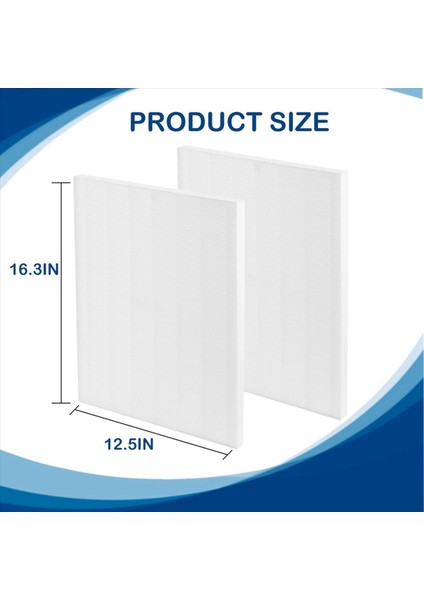 4x Hava Temizleyici Hepa Filtresi Winix 115115 5300 5300-2 6300 6300-2 P300 ve Fellowes 290 300 DX95 (Yurt Dışından) modelleri