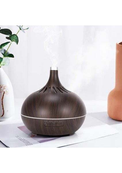 Akıllı Wifi Hava Nemlendiricisi Esansiyel Yağ Difüzör Alexa &amp Google Home Deep Wood Ab Fişi ile Çalışır (Yurt Dışından) modelleri