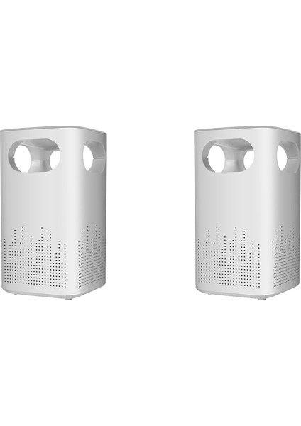 2x Ev Büyük Oda Yatak Odası Hava Arıtma Pet Koku Arıtma Polen Filtre Formaldehit Ev Arıcı (Yurt Dışından)