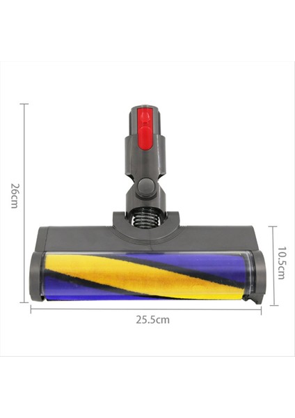 Dyson Için Yumuşak Silindir Fırça Başı V7 V8 V8 V10 V11 V15 Kablosuz Çubuk Vakum Süpürgeleri Parçalar Parke Zemin Ek (Yurt Dışından) fiyatları