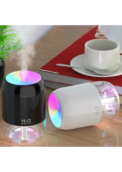 USB Hava Nemlendirici Atmosfer Işık Kokusu Akıllı Sprey Renkli Aromaterapi Difüzör Nemlendirici Otomobil Home-C (Yurt Dışından) fırsatları